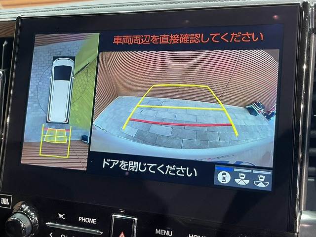 アルファードS“C パッケージ”7人乗り サンルーフ/フリップダウンモニター/JBLサウンド/デジタルインナーミラー/Tコネクト10.5インチナビ/パノラミックビューモニター/インテリジェントパーキングアシスト/両側電動スライドドア/電動リア 内装他