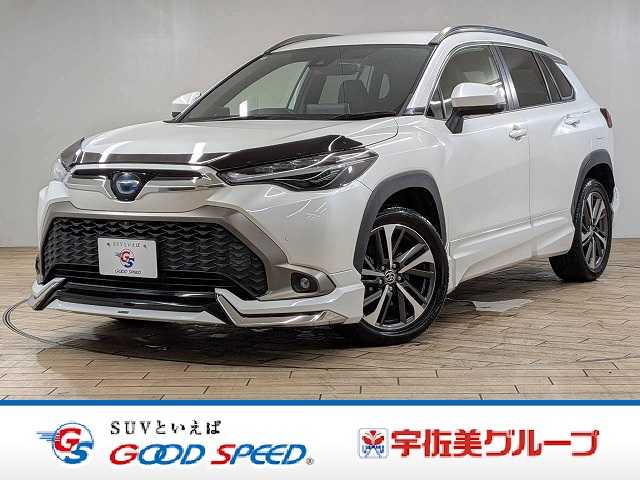 トヨタカローラクロスＨＹＢＲＩＤ　Ｚ　モデリスタエアロ／純正ディスプレイオーディオ／全周囲カメラ／レーダークルーズコントロール／シートヒーター／電動リヤゲート／ブラインドスポットモニター／オートマチックハイビーム／ＡＣ１００Ｖ／ 外観