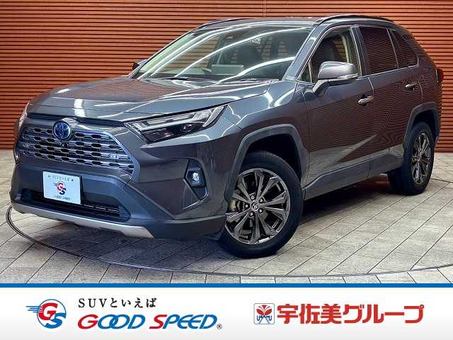 トヨタRAV4ハイブリッドG 純正10.5型ナビ/AppleCarPlay/アラウンドビューモニター/シートヒーター/シートクーラー/パワーシート/シートメモリ/AC100V/パワーバックドア/ステアリングヒーター 外観