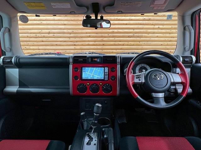 FJクルーザーFJクルーザ- レッドカラ-パッケージ 内装他
