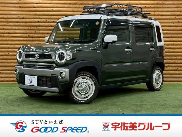 スズキ ハスラー J STYLE 2 全方位モニター付メモリーナビ装着車 2トーン 外観