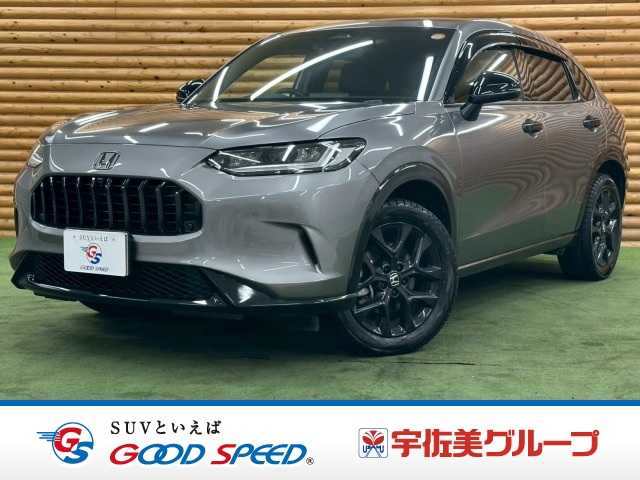 ホンダZR-Vｅ：ＨＥＶ　Ｚ特別仕様車ブラックスタイル　ＡｐｐｌｅＣａｒＰｌａｙ／ＢＯＳＥサウンド／本革シート／全周囲カメラ／電動リアゲート／シートヒーター／ＢＳＭ／ワイヤレス充電／追従クルコン／ステアリングヒーター／パワーシート／コーナーセンサー