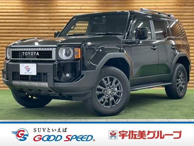 トヨタランドクルーザー250ＶＸ　ＡｐｐｌｅＣａｒＰｌａｙ／丸目／デジタルミラー／サンルーフ／電動リアゲート／シートヒーター／シートクーラー／ブラインドスポットモニター／ステアリングヒーター／パワーシート／ルーフレール 外観