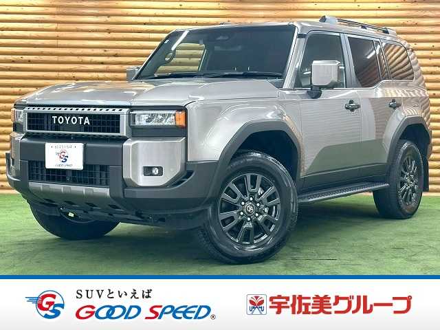 トヨタランドクルーザー250VX サンルーフ/全周囲カメラ/デジタルミラー/AppleCarPlay/3列シート/電動リアゲート/シートH/ベンチレーション/ステアリングH/BSM/追従クルコン/電動パーキングブレーキ 外観