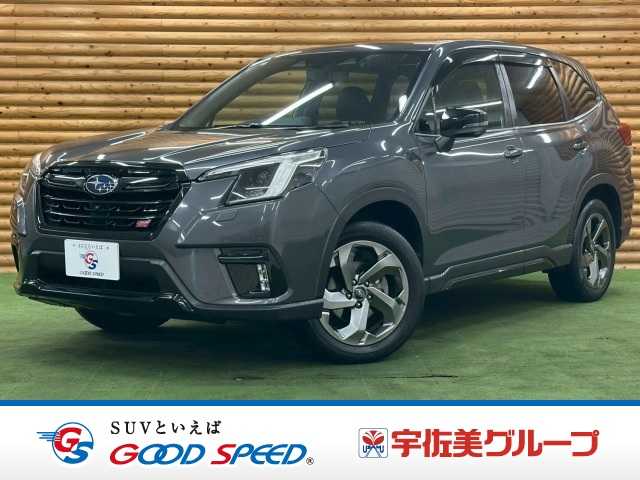 スバルフォレスターＳＴＩ　Ｓｐｏｒｔ　カロッツェリアナビ／電動リアゲート／後席モニター／アイサイトセイフティプラス／ナノイー／デジタルミラー／ＢＳＭ／パワーシート／シートヒーター／レーダークルーズコントロール／衝突軽減ブレーキ