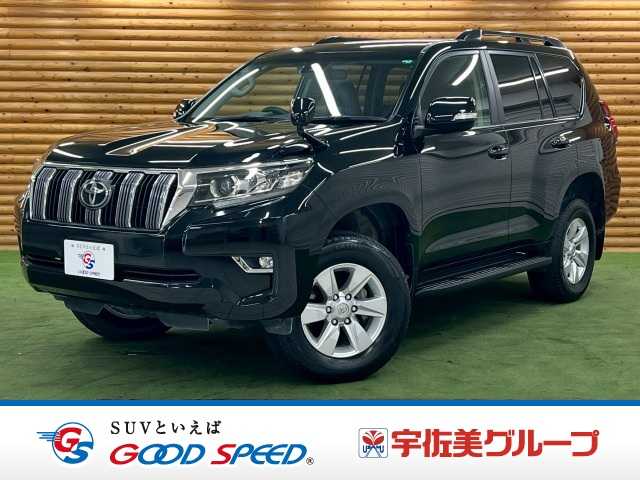 トヨタランドクルーザープラドＴＸ　カロッツェリア９型ナビ／７人乗／ルーフレール／レーダークルーズコントロール／衝突軽減ブレーキ／レーンキープ／オートマチックハイビーム／シートカバー／ＥＴＣ／プッシュスタート／スマートキー