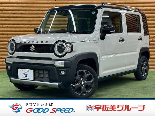 スズキハスラータフワイルド AppleCarPlay/純正9型ナビ/全周囲カメラ/シートヒーター/レーダークルーズコントロール/コーナーセンサー/レーンキープアシスト/Bluetooth接続/衝突軽減ブレーキ/プッシュスタート 外観