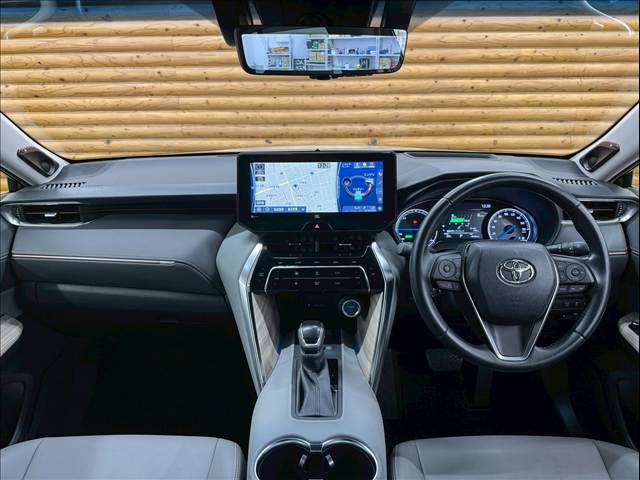 ハリアーハイブリッドZ グレー内装/全方位カメラ/AppleCarPlay/ブラインドスポットモニター/JBLスピーカー/ヘッドアップディスプレイ/電動リアゲート/デジタルインナーミラー/パワーシート/スマートキー 内装他