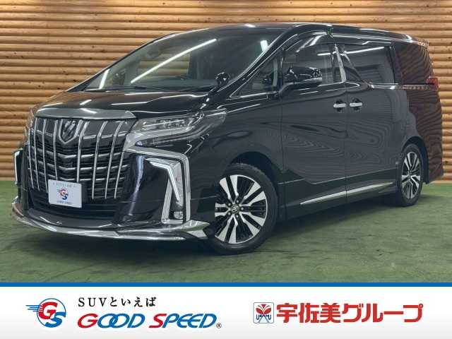 トヨタアルファードS“C パッケージ” モデリスタエアロ/AppleCarPlay/電動リアゲート/純正ナビ/レーダークルーズコントロール/デジタルインナーミラー/シートヒーター/シートクーラー/BSM/衝突軽減ブレーキ/レーンキープ 外観