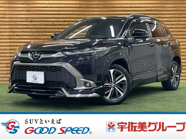 トヨタ カローラクロス ハイブリッド Z AppleCarPlay/モデリスタエアロ/シートH/コーナーセンサー/フルセグTV/パワーシート/電動リアゲート/レーダークルーズコントロール/スマートキー/プッシュスタート/バックカメラ 外観