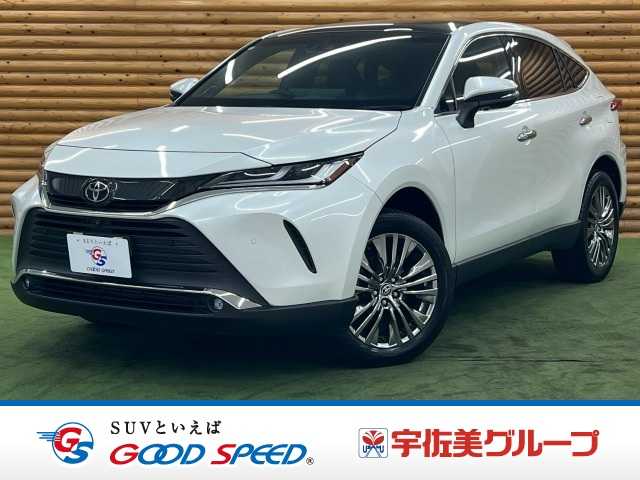 トヨタハリアーZ レザーパッケージ 調光ルーフ/全方位カメラ/デジタルミラー/AppleCarPlay/シートヒーター/シートクーラー/ブラインドスポットモニター/JBLサウンド/電動リアゲート/パワーシート/コーナーセンサー 外観