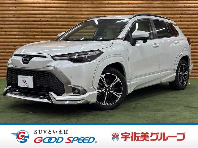 トヨタカローラクロスハイブリッド　Ｚ　１０．５型ディスプレイ／ＡｐｐｌｅＣａｒＰｌａｙ／モデリスタエアロ／電動リアゲート／パワーシート／バックカメラ／シートヒーター／レーダークルーズコントロール／コーナーセンサー／ルーフレール／ＥＴＣ