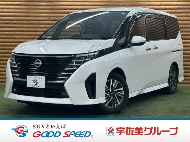 日産セレナハイウェイスターV KENWOODナビ/プロパイロット/両側電動スライドドア/バックカメラ/ブラインドスポットモニター/衝突軽減ブレーキ/レーンキープアシスト/クリアランスソナー/後席モニター/パドルシフト 外観