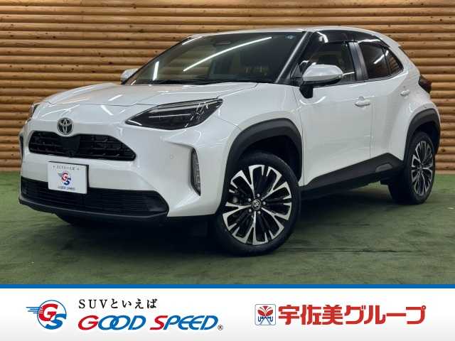 トヨタヤリスクロス☆Ｚ　全方位カメラ／純正ＤＡ／ＡｐｐｌｅＣａｒＰｌａｙ／シートヒーター／ブラインドスポットモニター／クリアランスソナー／電動リアゲート／レーダークルーズコントロール／ステアリングヒーター／スマートキー 外観
