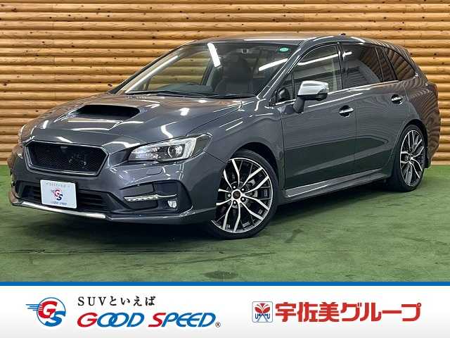 スバルレヴォーグ１．６ＳＴＩスポーツアイサイト　ビルシュタイン車高調／本革／パワーシート／クリアランスソナー／ブラインドスポットモニター／デジタルインナーミラー／シートメモリ／レーダークルーズコントロール／シートヒーター／フルセグＴＶ／スマートキー