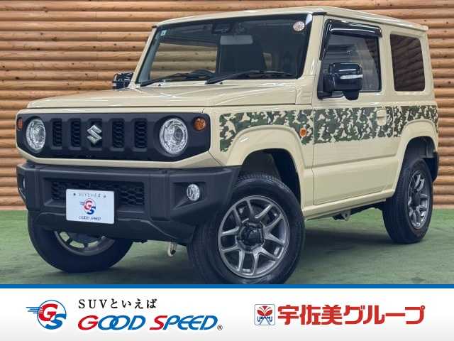 スズキジムニーXC 純正8型ナビ/サイドデカール/シートヒーター/クルーズコントロール/スマートキー/プッシュスタート/バックカメラ/AT車/ステアリングリモコン/ETC/Bluetooth接続 外観