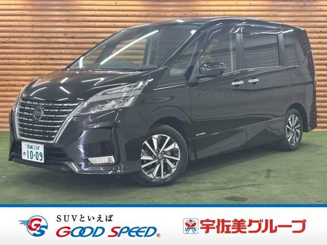 日産セレナハイウェイスターV 純正10型ナビ/全方位カメラ/後席モニター/クリアランスソナー/レーダークルーズコントロール/両側電動スライドドア/スマートキー/プッシュスタート/フルセグTV/ステアリングスイッチ/オートライト 外観