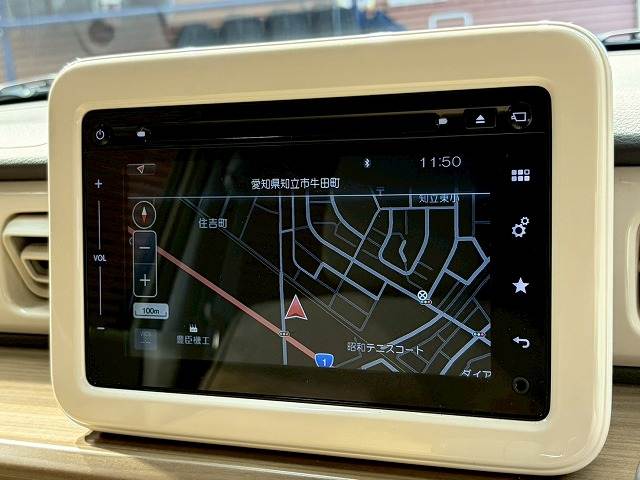 アルトラパン◆X 全方位モニター付メモリーナビ装着車 内装他