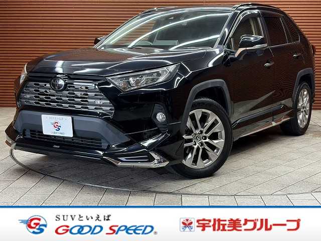 トヨタRAV4Ｇ　Ｚパッケージ　禁煙　純正９型ナビ　モデリスタエアロ　デジタルインナーミラー　パワーシート　シートメモリ　レーダクルーズコントロール　ブラインドスポットモニター　シートヒーター　パワーバックドア　ＡＣ１００Ｖ　ＥＴＣ