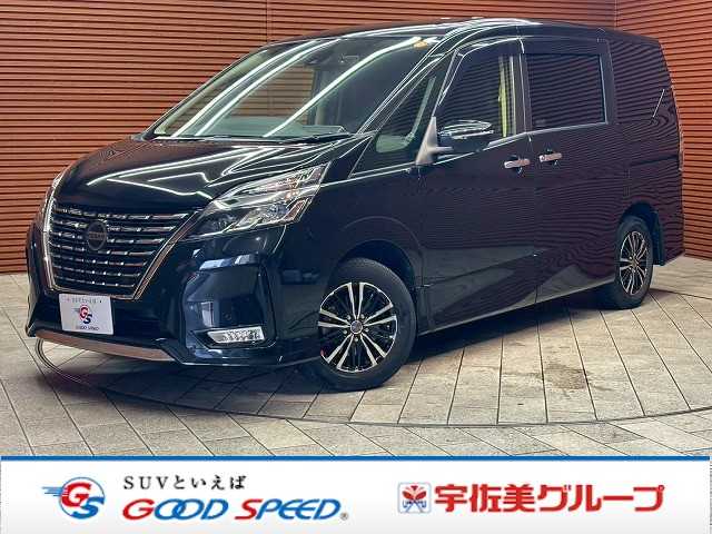 日産セレナハイウェイスターＶ　純正ナビ／アラウンドビューモニター／両側電動スライドドア／プロパイロット／インテリジェントルームミラー／クリアランスソナー／スマートキー／プッシュスタート／ＥＴＣ