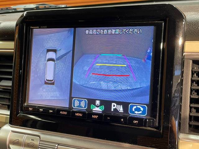 クロスビー◆HYBRID MZ 全方位モニター用カメラパッケージ装着車 内装他
