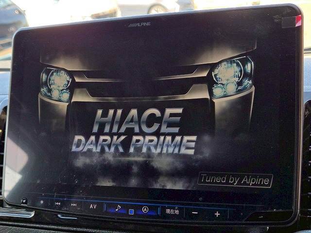 ハイエースバンロングボディスーパーGL ダークプライム2 MRT2 内装他