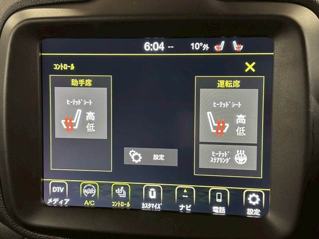 JEEP RenegadeLimited 内装他