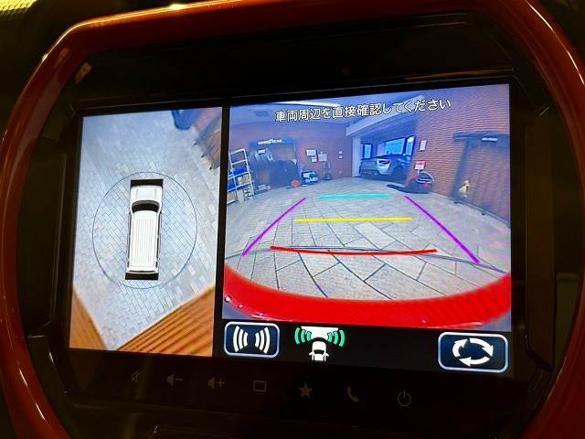 ハスラー◆HYBRID X 全方位モニター付メモリーナビゲーション装着 内装他