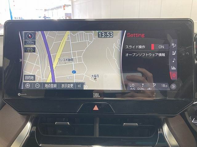 ハリアーZ “Leather Package” 内装他