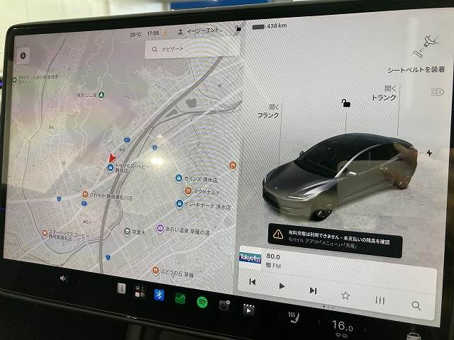 Model 3RWD 内装他