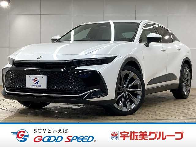 トヨタクラウンクロスオーバーＧアドバンスド・レザーパッケージ　ワンオーナー／全周囲カメラ／デジタルインナーミラー／本革シート／フロマージュ内装／１２．３型ナビ／アップルカープレイ／ブラインドスポットモニター／シートヒーター／シートクーラー／ＥＴＣ２．０