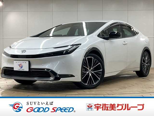 トヨタプリウスZ AppleCarPlay/全周囲カメラ/デジタルインナーミラー/アドバンスドパーク/シートヒーター/シートクーラー/AC100V/レーダークルーズコントロール/ブラインドスポット/衝突軽減ブレーキ/ 外観