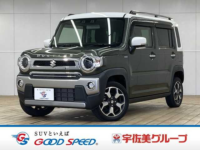 スズキハスラーＪスタイルターボ　アダプティブクルーズコントロール／衝突軽減ブレーキ／レーンキープアシスト／バックカメラ／クリアランスソナー／パドルシフト／ＣＤ・ＤＶＤ視聴／ＬＥＤヘッドライト／ＥＴＣ／ルーフレール／Ｂｌｕｅｔｏｏｔｈ
