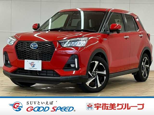 ダイハツロッキープレミアムG HEV アルパイン9型ナビ/全周囲カメラ/ブラインドスポットモニター/デジタルミラー型ドラレコ/AC100V/レーダークルーズコントロール/シートヒーター/アダプティブLEDヘッドライト/車線逸脱警報/ETC 外観