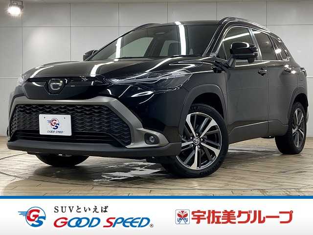 トヨタカローラクロスハイブリッド　Ｚ　ワンオーナー／純正ディスプレイオーディオ／バックカメラ／衝突軽減ブレーキ／レーンディパーチャアラート／オートハイビーム／レーダークルーズコントロール／パワーバックドア／パワーシート／ＥＴＣ 外観