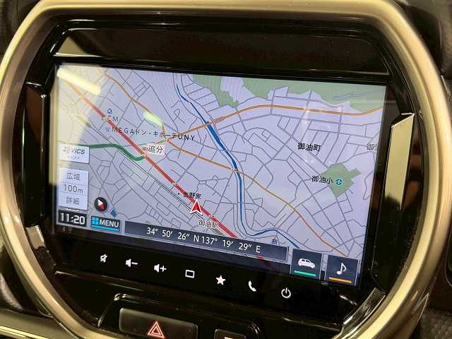 ハスラーJ STYLEIIターボ 全方位モニター付メモリーナビゲーション 内装他