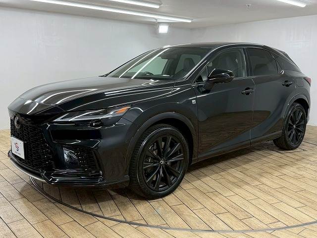 新車外し　レクサスRX500H Fスポーツ Perfomance マットブラック RX500h Fスポーツマットブラック新車外し4本セット