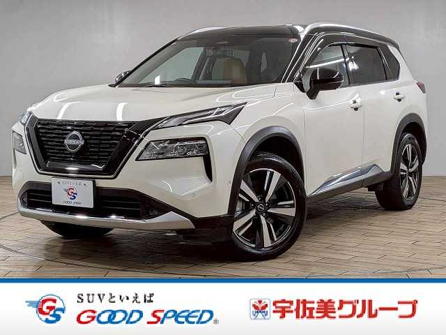 日産 エクストレイル Ｇ　ｅ－４ＯＲＣＥ　１オーナー／タンナッパレザーシート／アラウンドビューモニター／純正１２．３インチナビ／プロパイロット／ブラインドスポットモニター／パーキングアシスト／シートヒーター／電動リヤゲート／ワイヤレス充電 外観