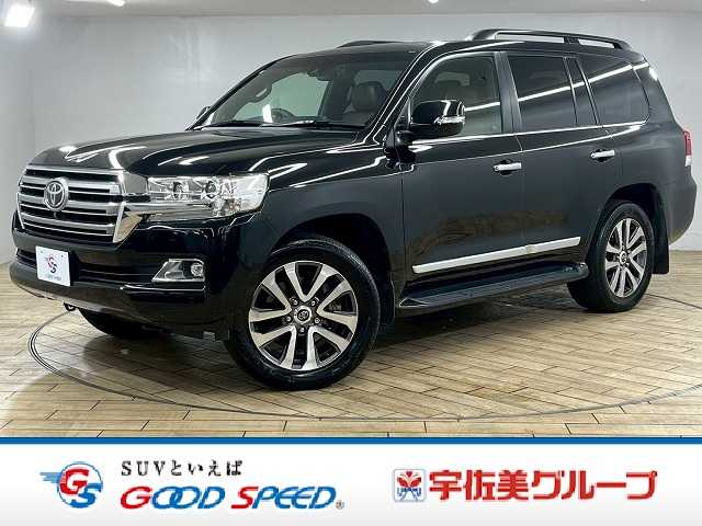 トヨタランドクルーザー200系ＺＸ　サンルーフ／クールボックス／リアエンターテインメントシステム／全周囲カメラ／レーダークルーズコントロール／ブラウンレザーシート／シートヒーター／シートクーラー／ブラインドスポットモニター