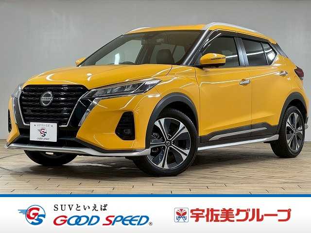 日産キックスＸ　純正９型ナビ／アラウンドビューモニター／シルバースタイルパッケージ／プロパイロット／デジタルインナーミラー／シートヒーター／クリアランスソナー／インテリジェントキー／プッシュスタート／ＥＴＣ／ＬＥＤ