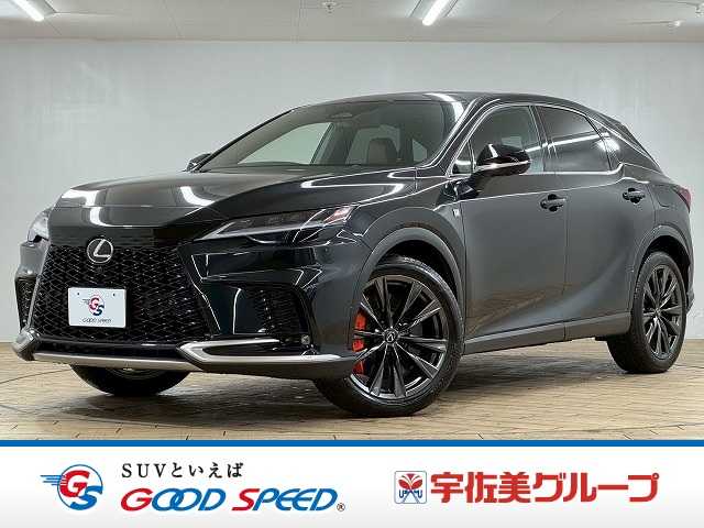 レクサスRXＲＸ３５０　Ｆスポーツ　サンルーフ／２１インチアルミ／オレンジキャリパー／メーカーナビ／フルセグＴＶ／全周囲カメラ／ヘッドアップディスプレイ／シートヒーター／ベンチレーション／ステアリングヒーター／電動リアゲート／三眼ＬＥＤ
