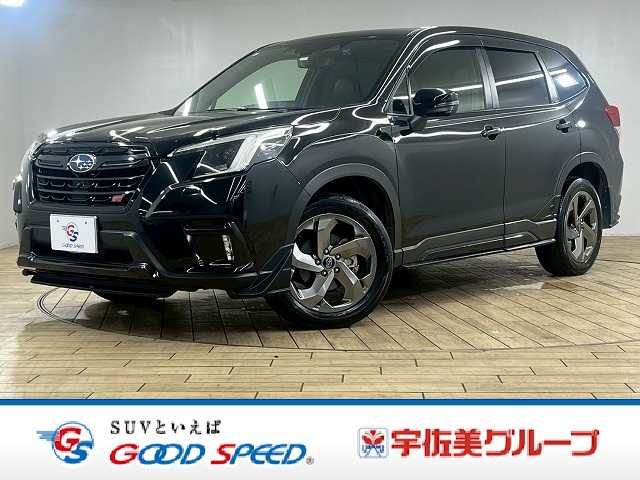 スバルフォレスターＳＴＩスポーツ　パナソニック１０型ナビ／ＳＴＩエアロ／電動リヤゲート／視界拡張／レーダークルーズコントロール／デジタルインナーミラー／ブラインドスポットモニター／シートヒーター／レザーシート／ＬＥＤヘッドライト