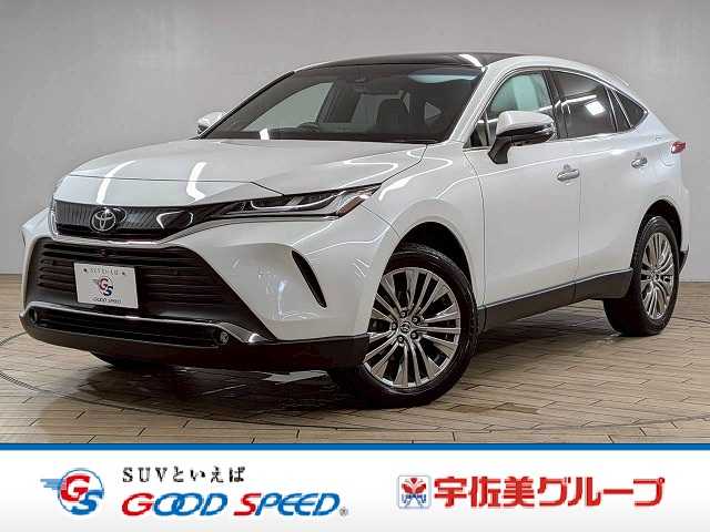 トヨタハリアーＺ　ワンオーナー／調光ルーフ／全周囲カメラ／ＪＢＬサウンド／レーダークルーズコントロール／ブラインドスポットモニター／デジタルインナーミラー／ハーフレザーシート／電動リヤゲート／ＬＥＤヘッドライト