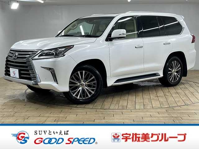 レクサスLXＬＸ５７０　サンルール／ベージュレザーシート／３列シート／ブラインドスポットモニター／レーダークルーズコントロール／シートクーラー／シートヒーター／電動リヤゲート／三眼ＬＥＤヘッドライト／ステアリングヒーター