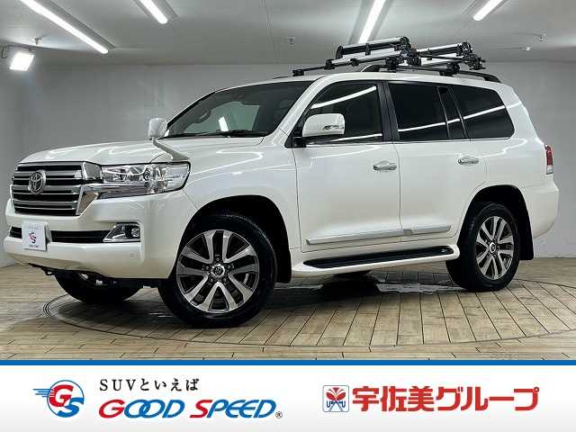 トヨタランドクルーザー200系ＺＸ　禁煙／１オーナー／サンルーフ／ベンチレーション／バックカメラ／レーダークルーズ／デフロック／レーンキープ／衝突軽減／レザーシート／クリアランスソナー／ハンドルヒーター／３列シート／ＬＥＤヘッドライト
