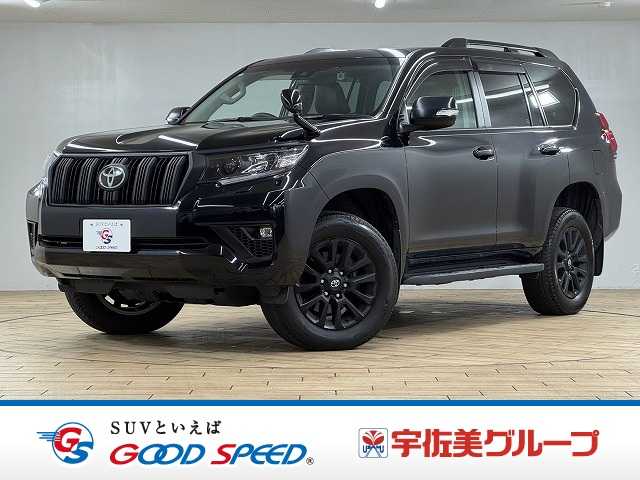 トヨタ ランドクルーザープラド TX Lパッケージ マットブラックエディション 特別仕様車/サンルーフ/レーダークルーズコントロール/シートクーラー/シートヒーター/クリアランスソナー/パワーシート/ETC/純正ナビ/バックカメラ/LEDヘッドライト/純正18インチアルミホイール 外観
