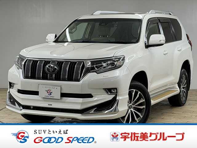 トヨタランドクルーザープラドＴＸ　Ｌパッケージ　モデリスタエアロ＆マフラー／サンルーフ／マルチテレインモニター／パノラミックビューモニター／３列シート／レーダークルーズコントロール／シートヒーター／シートクーラー／クリアランスソナー／ベージュレザー