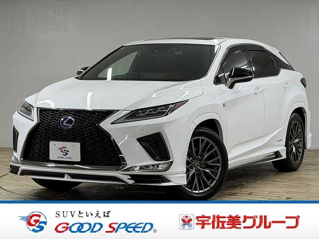 レクサスRXＲＸ４５０ｈ　Ｆスポーツ　ＴＲＤエアロ／サンルーフ／ベンチレーション／全周囲／ヘッドアップディスプレイ／ブラインドスポットモニター／レーダークルーズ／レーンキープ／オートマチックハイビーム／ＡＣ１００Ｖ／赤革シート 外観
