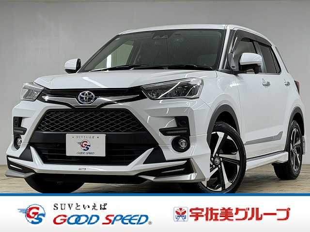 トヨタライズZ モデリスタエアロ/純正ディスプレイオーディオ/シートカバー/レーダークルーズコントロール/シートヒーター/衝突軽減/クリアランスソナー/電子式サイドブレーキ/ETC/AppleCarPlay/フルセグ 外観