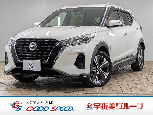 日産キックスＸ　ツートーンインテリアエディション　純正エアロ／ブラックスタイルパッケージ／純正９型ナビ／アラウンドビューモニター／デジタルインナーミラー／プロパイロット／シートヒーター／ステアリングヒーター／ＥＴＣ／ツートン合皮シート／ＬＥＤヘッド